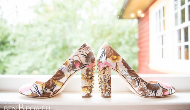 Fort CF Smith Park Wedding Shoes