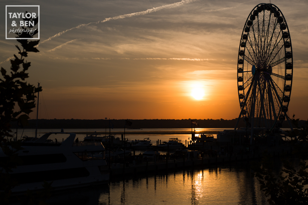 The Sunset Room National Harbor Wedding Washington Dc